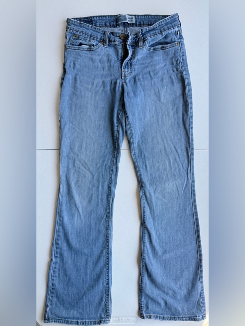 Signature by Levi Strauss Light Blue Flare Jeans
